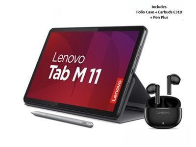 Tablet Lenovo Tab M11 – 11″ + Pen, Funda y Audífonos – Android 13