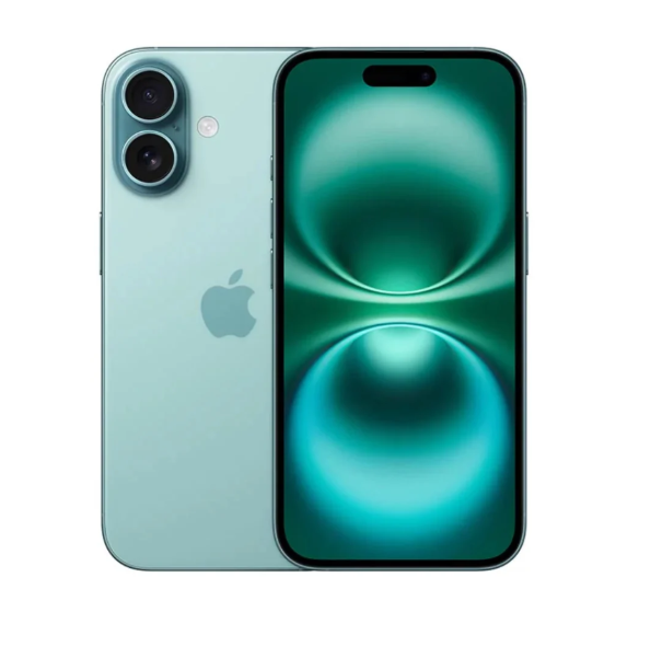 Apple iPhone 16 128 GB Verde Azulado | Pantalla Super Retina XDR 6.1″