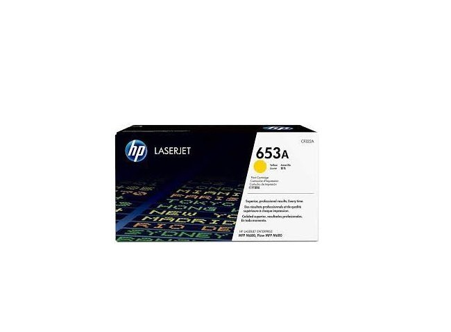 Tóner Amarillo HP 653A (CF322A) | Cartucho Original para LaserJet M651 / M680