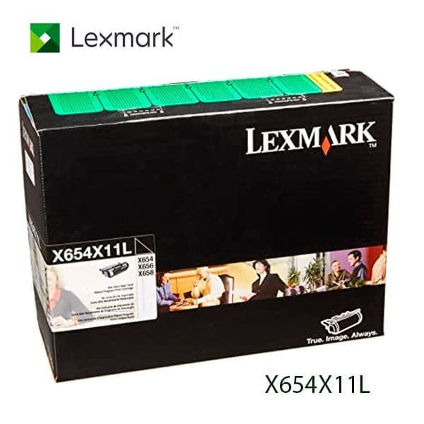 Tóner Negro Lexmark X654X11L | Cartucho de Alto Rendimiento