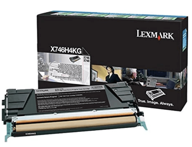 Cartucho de Tóner Negro Lexmark (X746H4KG)